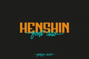 Henshin Font Duo Font Download