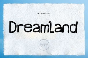Dreamland  Handwritten Font Font Download