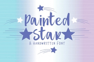 Painted Star Font Download