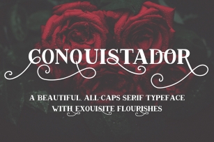 Conquistador Serif Font Font Download