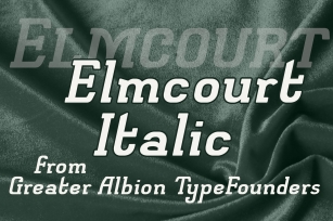 Elmcourt Italic Font Download