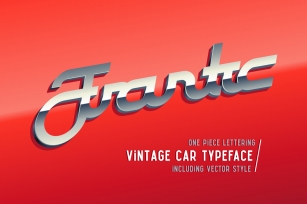 Frantic font & style Font Download