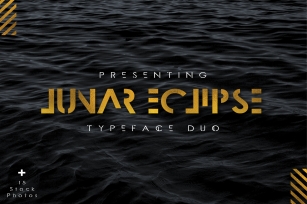 Lunar Eclipse Font Duo + Extras Font Download