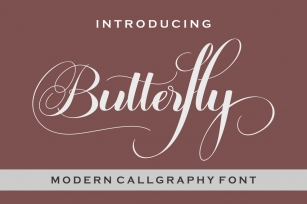 Butterfly Script Font Download