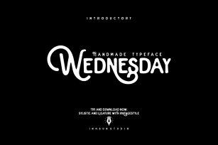 Wednesday Typeface Font Download