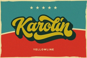 Karolin - Retro Font Font Download