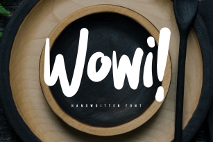 Wowi Brush Font Font Download