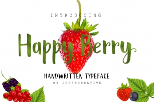 Happy Berry Font Download