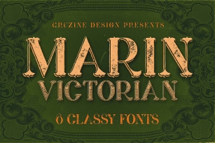 Marin - Victorian Font Font Download