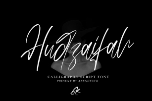 Hudzaifah | Modern Calligraphy Font Font Download