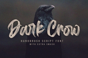 Dark Crow / Brush Font Download