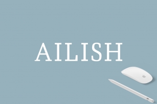Ailish Slab Serif 3 Font Family Font Download