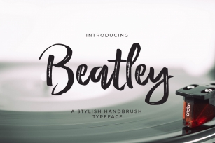 Beatley Handbrush Font Download