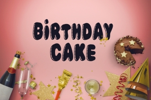 Birthday Cake Font Font Download