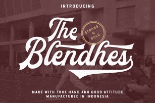 The Blendhes Font Download