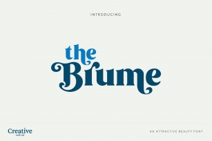 Brume - Beauty font Font Download