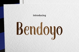 Bendoyo Font Download