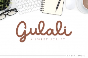 Gulali - a sweet script Font Download