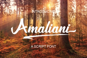 Amaliani Font Font Download