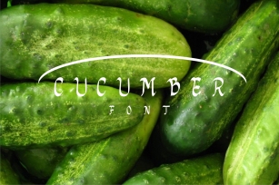 cucumberfont Font Download