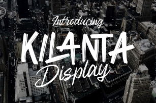 Kilanta Display - Font Duo Font Download