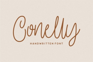 Conelly - Handwritten Font Font Download