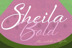 Sheila Bold Font Download