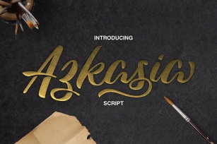 Azkasia Script Font Download