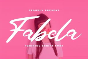 Fabela | Feminie Script Font Font Download