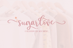 Sugarlove Bounce Calligraphy Font Font Download