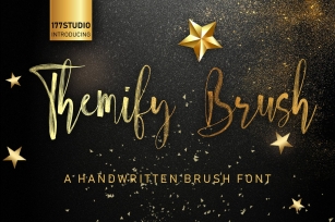 Themify Brush Font Font Download