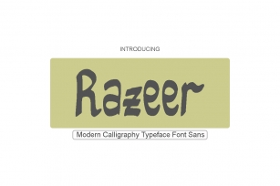 Razeer Sans Font Download