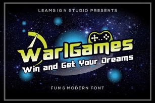 WarlGames Font Font Download