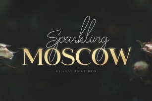 Sparkling Moscow - Font Duo Font Download
