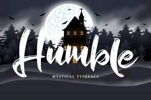 Humble | Mystical Typeface Font Download