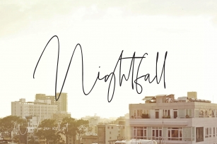 Nigthfall Font Download