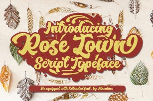 Rose Town Script Font Font Download