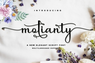 molianty Script Font Download