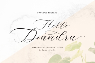 Hello Diandra Font Download