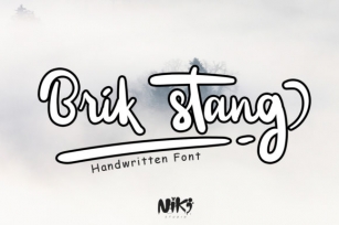 Brik Stang Font Download