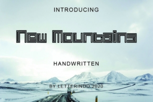 New Mountains Font Download