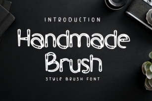 Handmade Brush Font Download