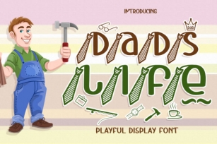 Dads Life Font Download