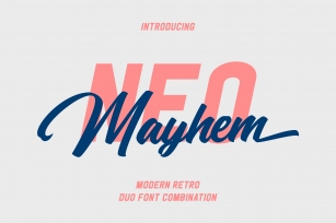Neo Mayhem Font Download