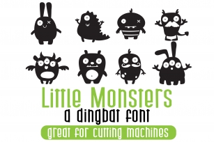DB Little Monsters Font Download