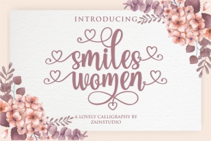 Smiles Women Font Download