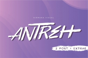 Antreh 2 Font Plus Extra Font Download