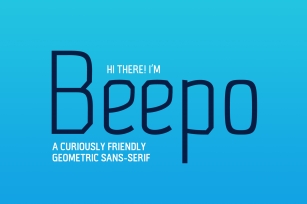 Beepo FREE Geometric Font Font Download