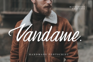 Vandame - Fontscript Font Download