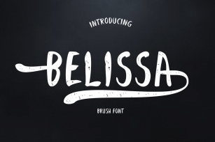 Belissa Brush Font Font Download